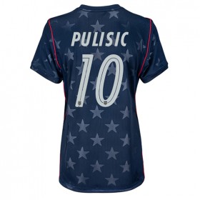 Forente Stater Christian Pulisic #10 Borte skjorte til dame VM 2026 Kortermet